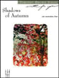 Shadows of Autumn piano sheet music cover